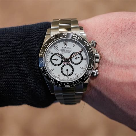 rolex stainless steel daytona review|rolex daytona 126500 price.